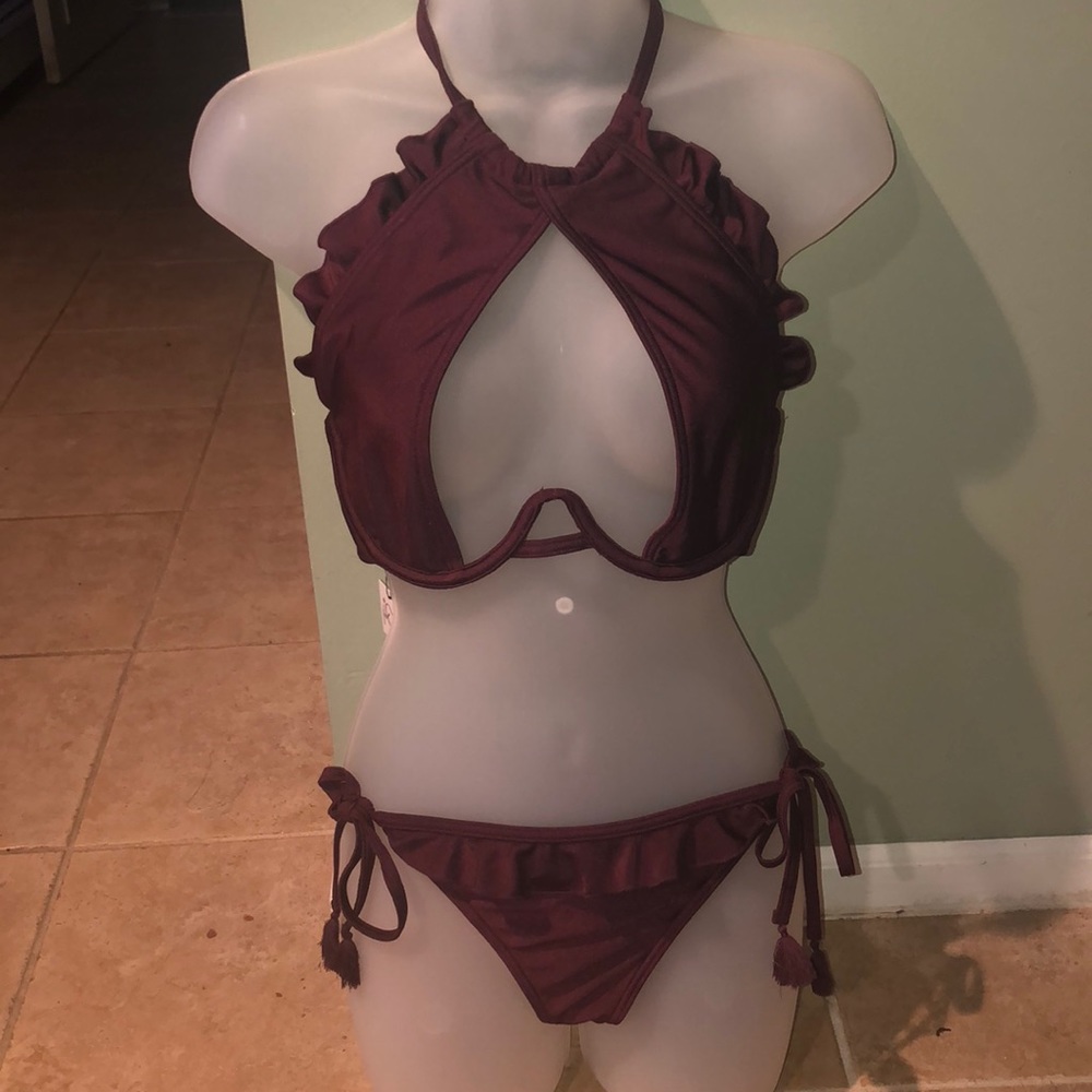 Wolf & Whisper HOT cutout bikini PEEK & BEAR SZ 8